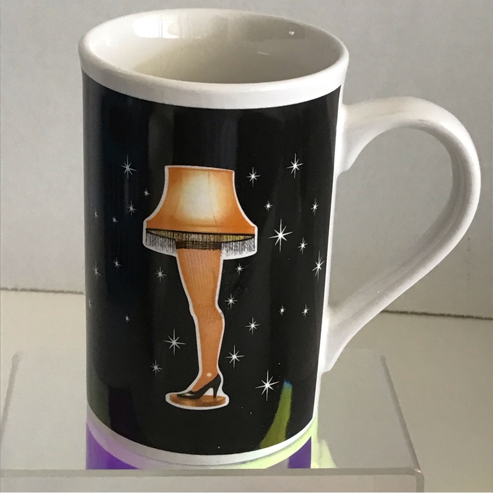 A Christmas Story Leg Lamp Holiday Mug Turner Entertainment Coffee, Cocoa Mug